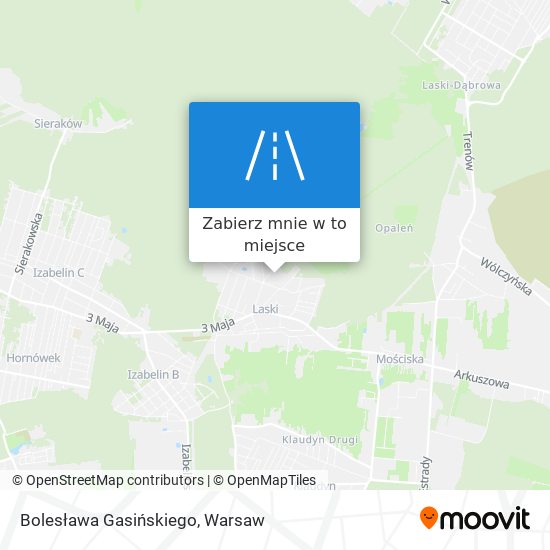 Mapa Bolesława Gasińskiego