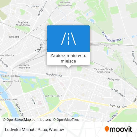 Mapa Ludwika Michała Paca