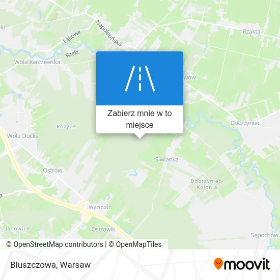 Mapa Bluszczowa