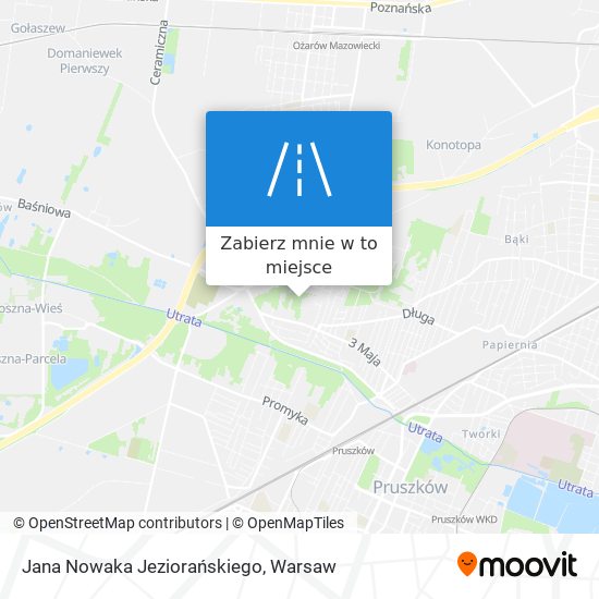 Mapa Jana Nowaka Jeziorańskiego