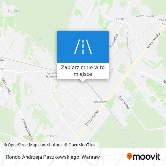 Mapa Rondo Andrzeja Paszkowskiego