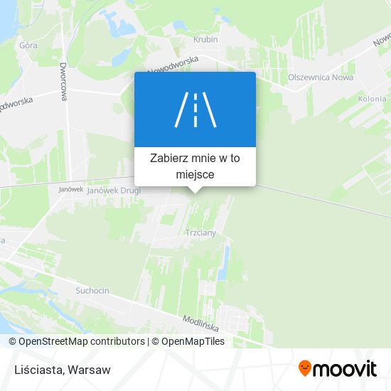 Mapa Liściasta