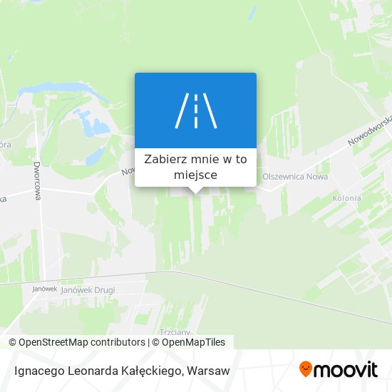 Mapa Ignacego Leonarda Kałęckiego