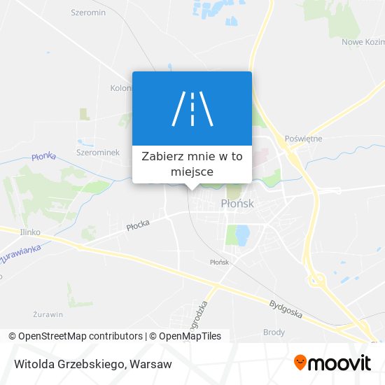 Mapa Witolda Grzebskiego