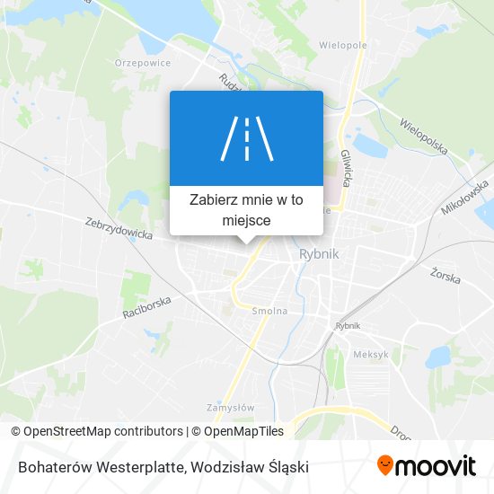 Mapa Bohaterów Westerplatte