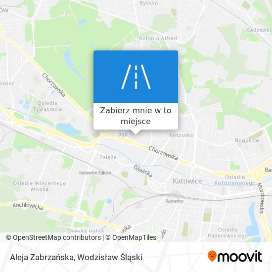 Mapa Aleja Zabrzańska