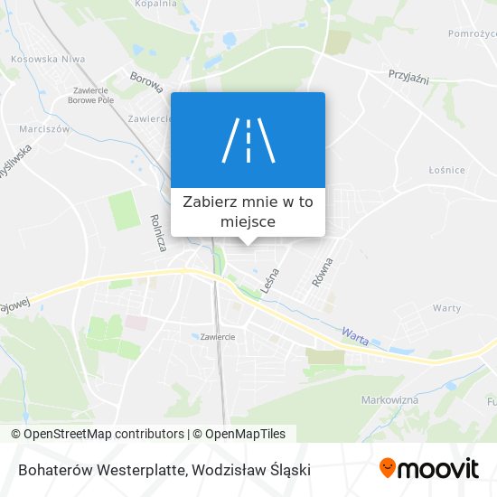 Mapa Bohaterów Westerplatte