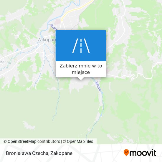 Mapa Bronisława Czecha