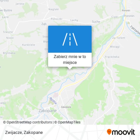 Mapa Zwijacze