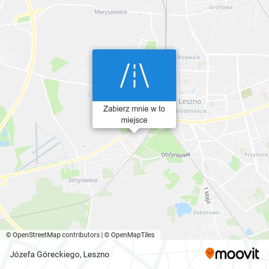 Mapa Józefa Góreckiego