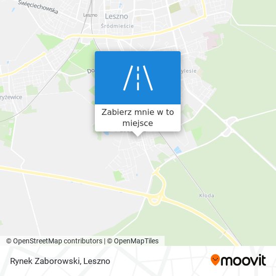 Mapa Rynek Zaborowski