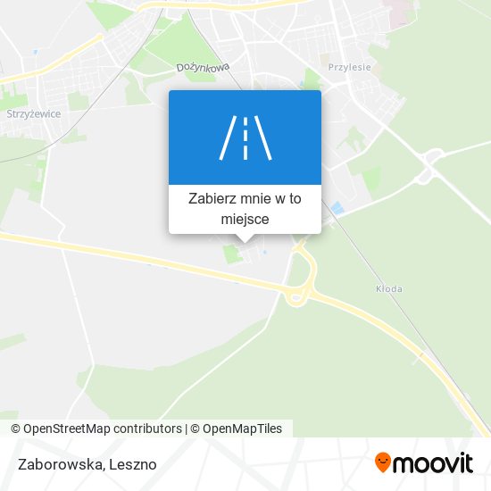 Mapa Zaborowska
