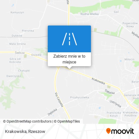 Mapa Krakowska