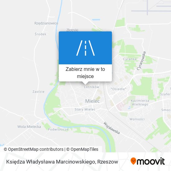 Mapa Księdza Władysława Marcinowskiego