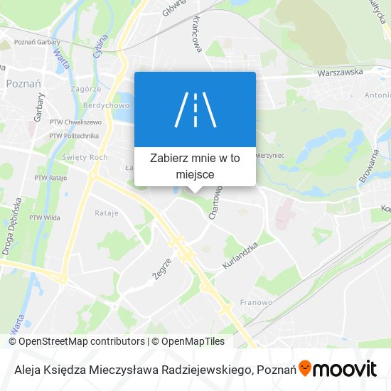 Mapa Aleja Księdza Mieczysława Radziejewskiego