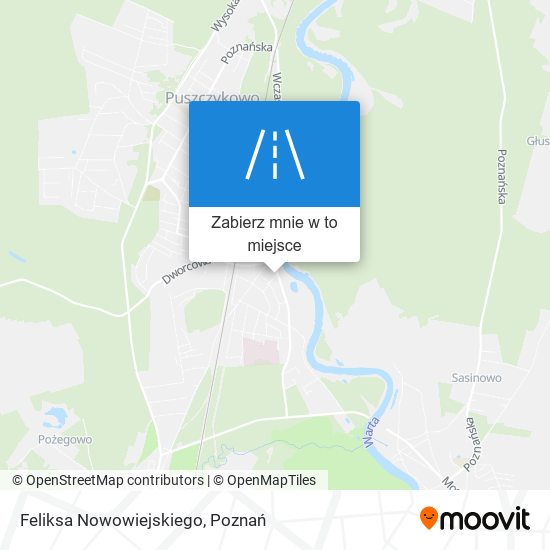 Mapa Feliksa Nowowiejskiego