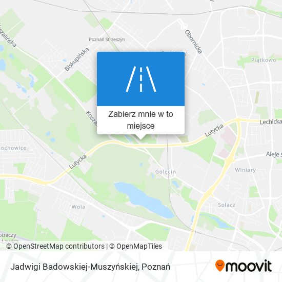 Mapa Jadwigi Badowskiej-Muszyńskiej