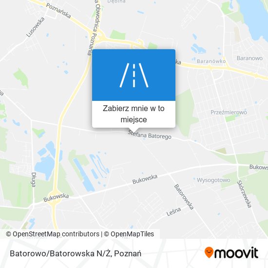 Mapa Batorowo/Batorowska N/Ż