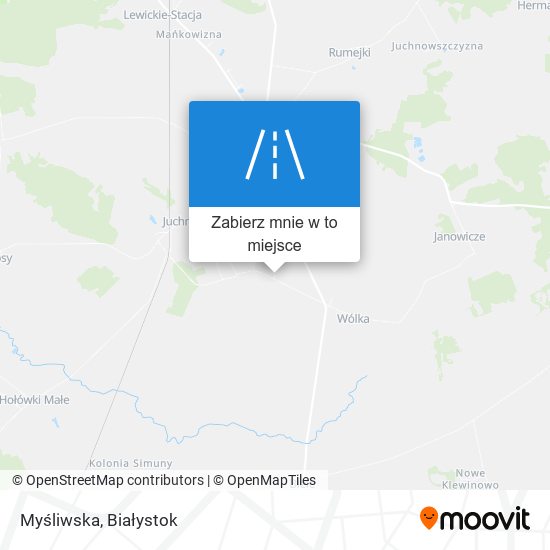 Mapa Myśliwska