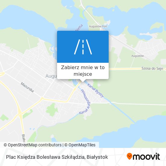 Mapa Plac Księdza Bolesława Szkiłądzia