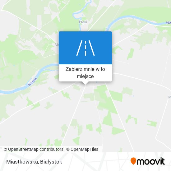 Mapa Miastkowska