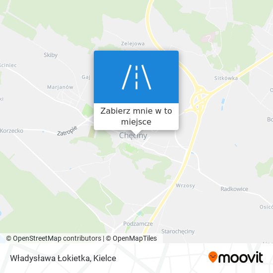 Mapa Władysława Łokietka