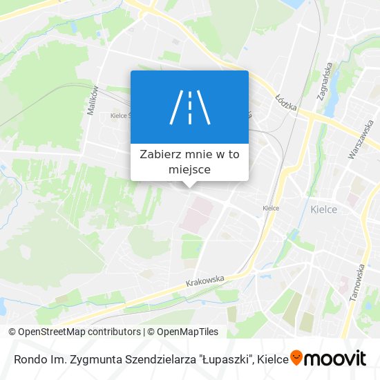Mapa Rondo Im. Zygmunta Szendzielarza "Łupaszki"