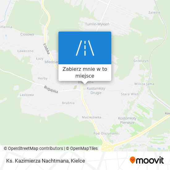 Mapa Ks. Kazimierza Nachtmana