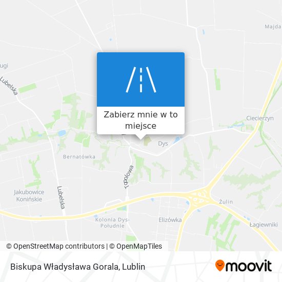 Mapa Biskupa Władysława Gorala