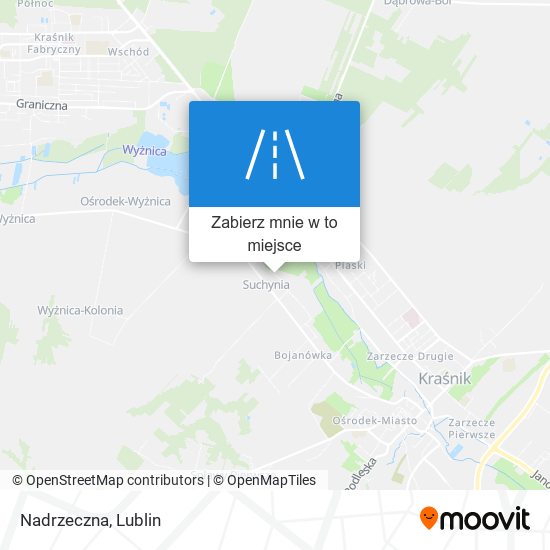 Mapa Nadrzeczna