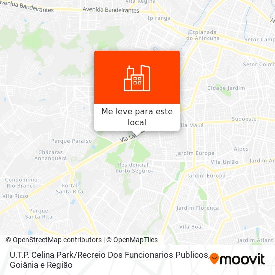 U.T.P. Celina Park / Recreio Dos Funcionarios Publicos mapa