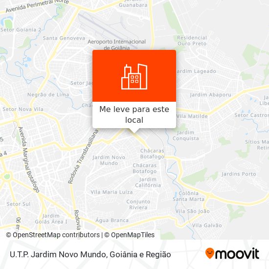 U.T.P. Jardim Novo Mundo mapa