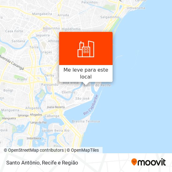 Santo Antônio mapa