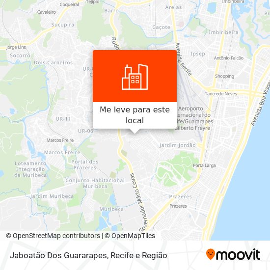 Jaboatão Dos Guararapes mapa