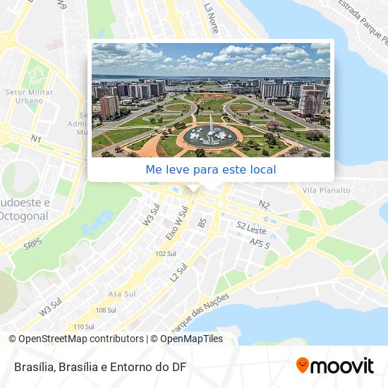 Brasília mapa