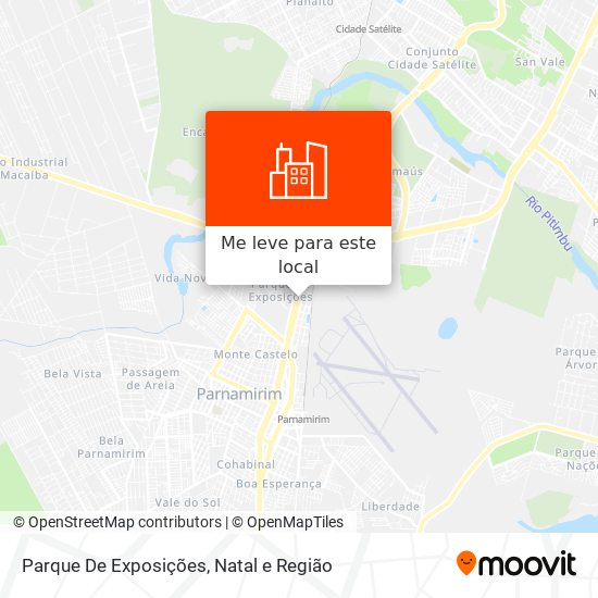 Parque De Exposições mapa