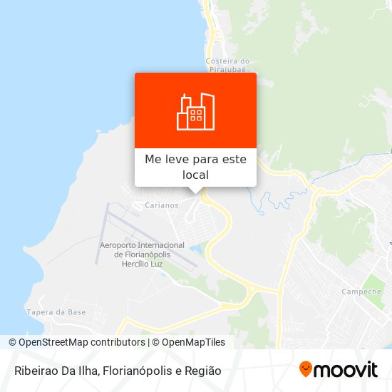 Ribeirao Da Ilha mapa