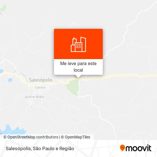 Salesópolis mapa