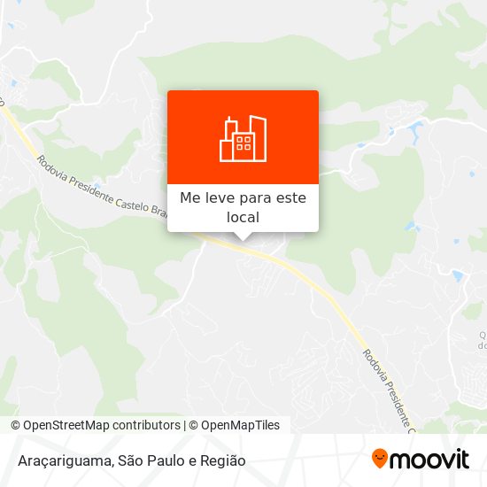 Araçariguama mapa