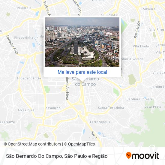 São Bernardo Do Campo mapa