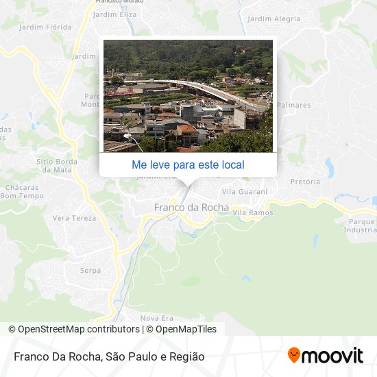 Franco Da Rocha mapa