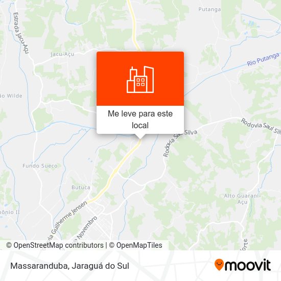 Massaranduba mapa