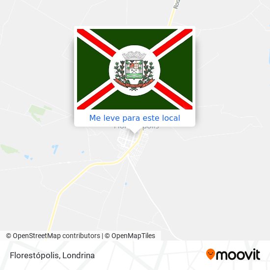 Florestópolis mapa
