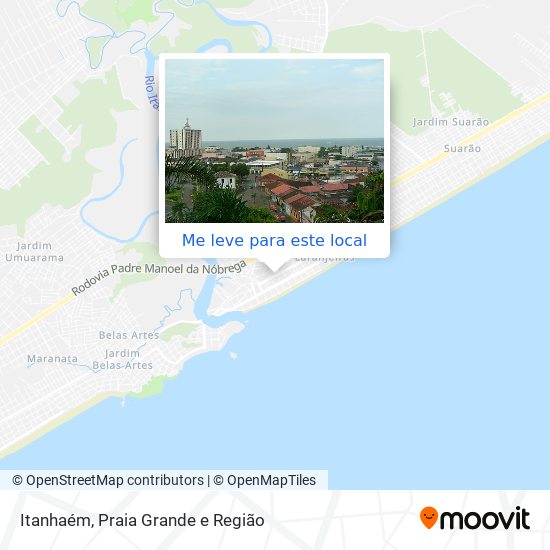 Itanhaém mapa