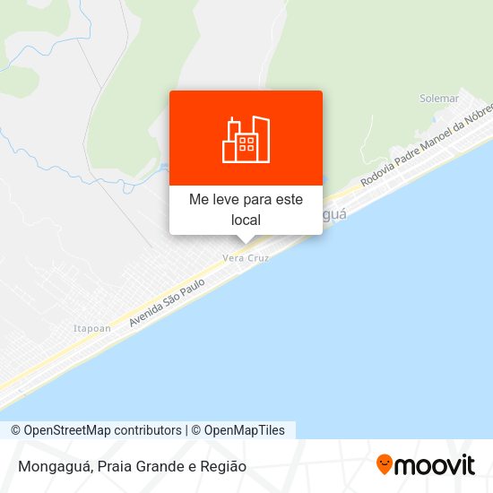 Mongaguá mapa