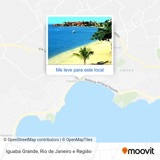 Iguaba Grande mapa