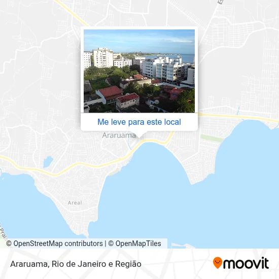 Araruama mapa