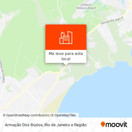 Armação Dos Búzios mapa