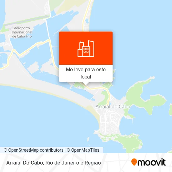 Arraial Do Cabo mapa