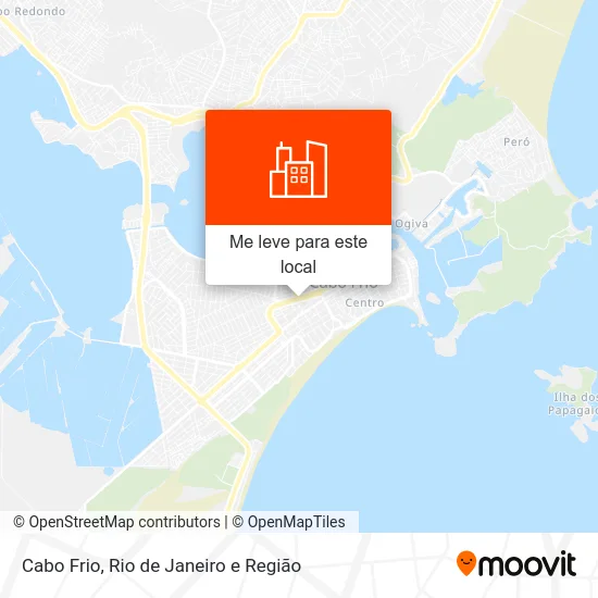 Cabo Frio mapa